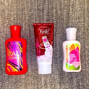 3 Bath & Body Works Lotions sold together